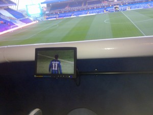 View from Carson Yeung's Seat!
