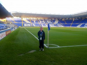Christian on hallowed ground :)