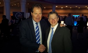 Mr Wiseman with Kev