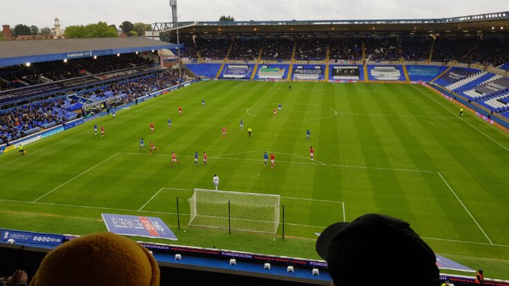 View from Gil Merrick Upper Tier