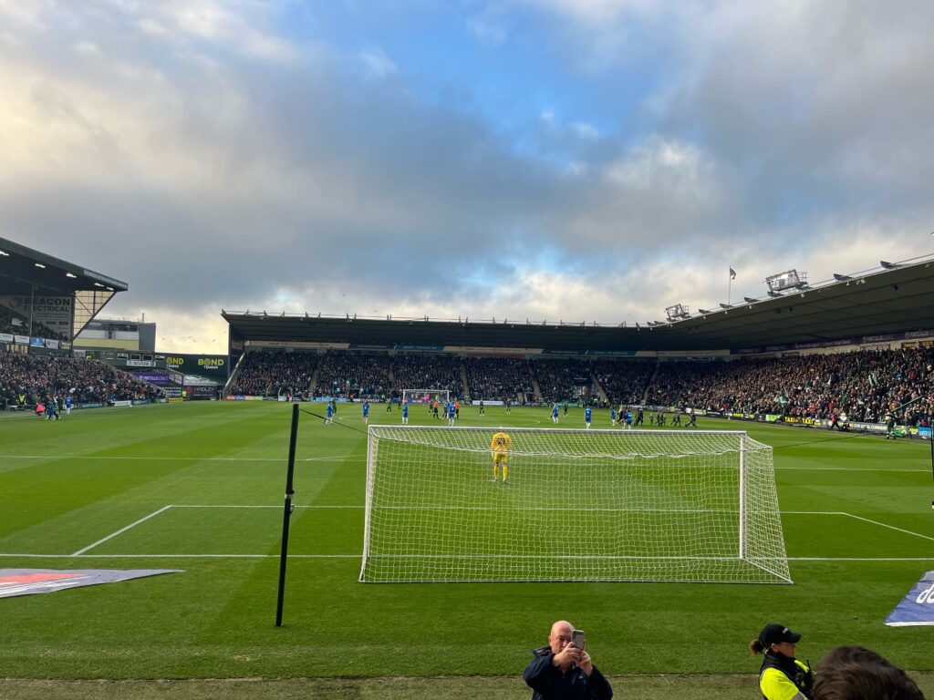 Home Park Looks so much better with the redevelopment